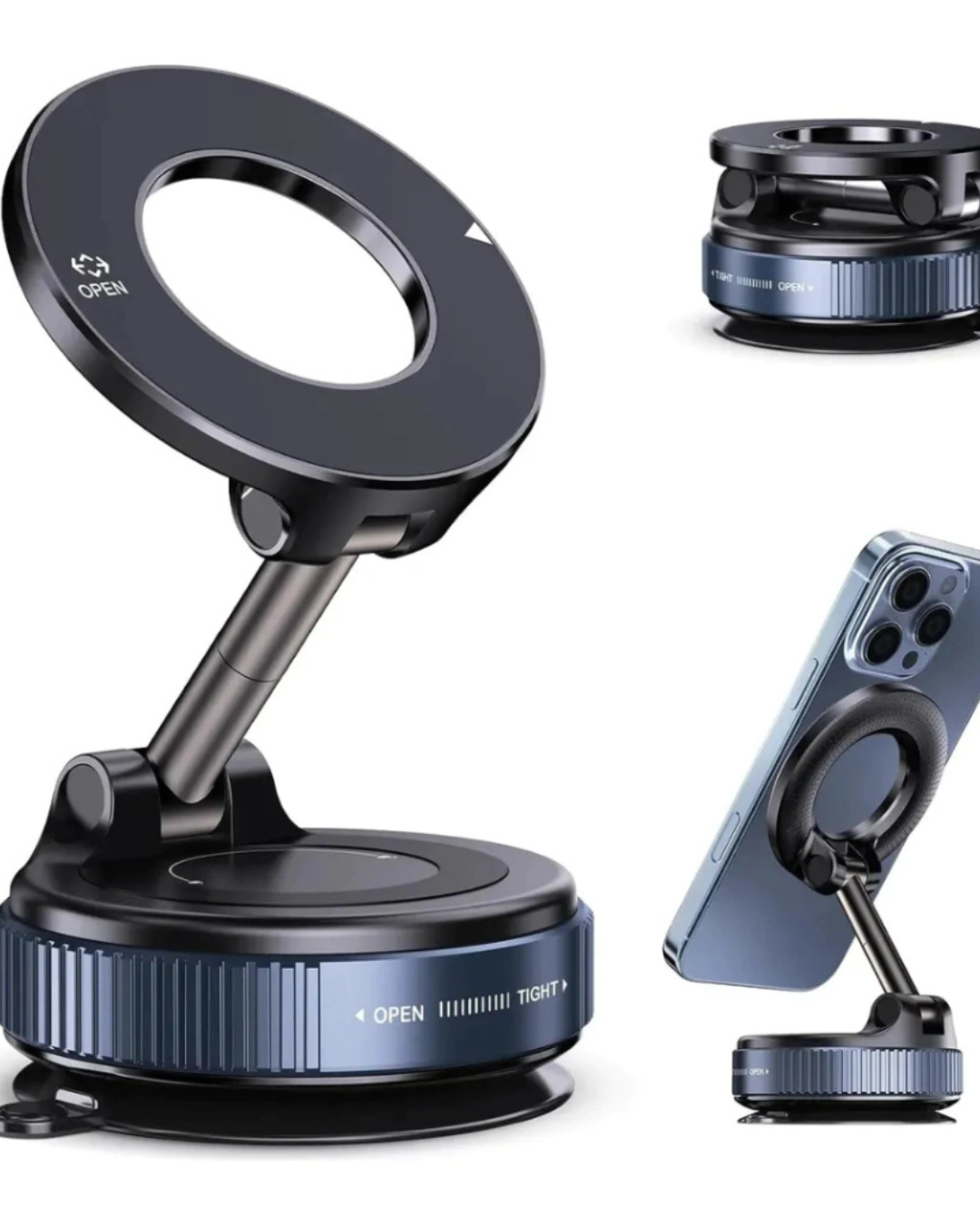 Soporte Magnético Plegable 360° – Tu Mini Estudio Portátil
